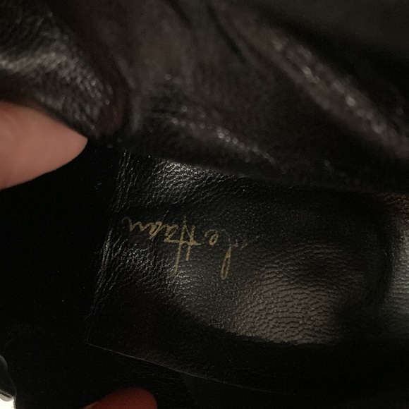 Fabulous cole haan knee high stiletto black leather boots 10 - Picture 2 of 5